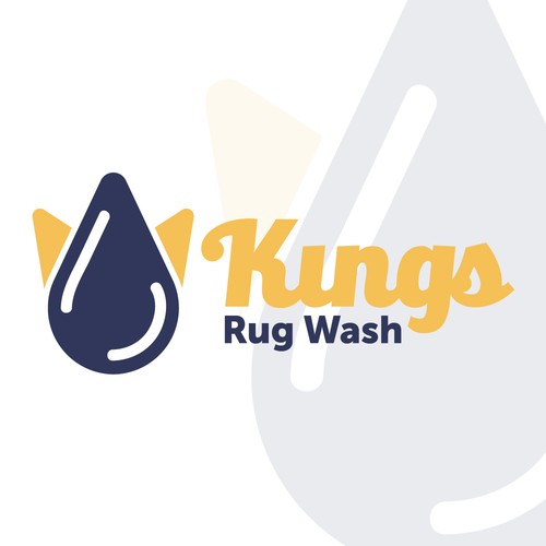 Kings Rug Wash Logo Proposal