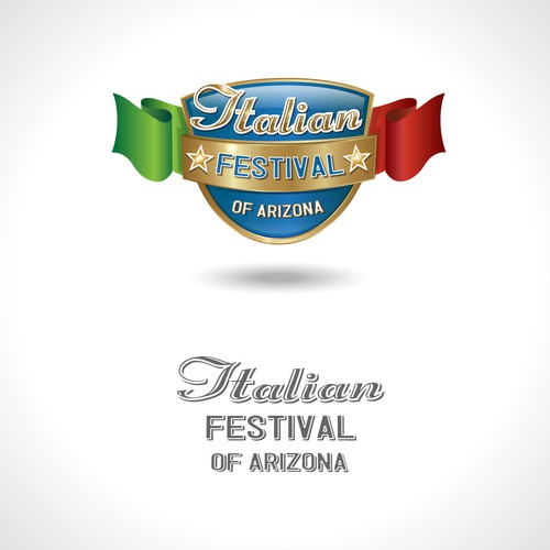 Create a logo for an Itallian festival in Arizona