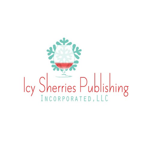 Create the official logo for noir writing company Icy Sherries Publishing, Incorporated LLC