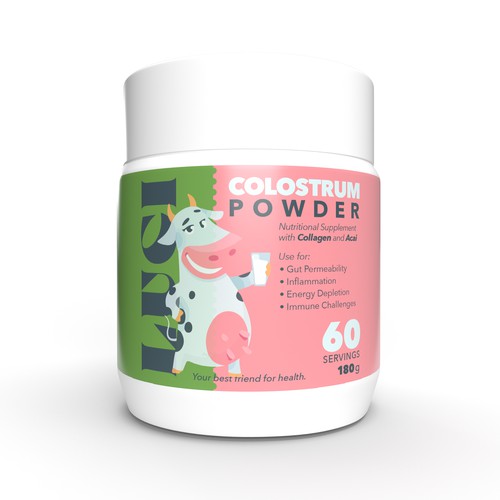 packaging for colostrum powder