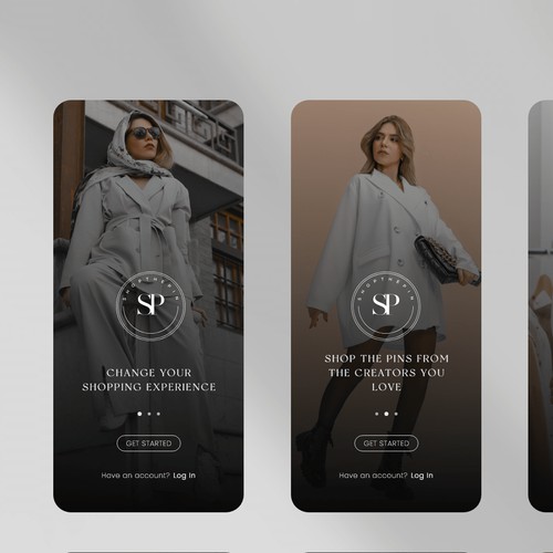 App UI/UX for a Fashion App