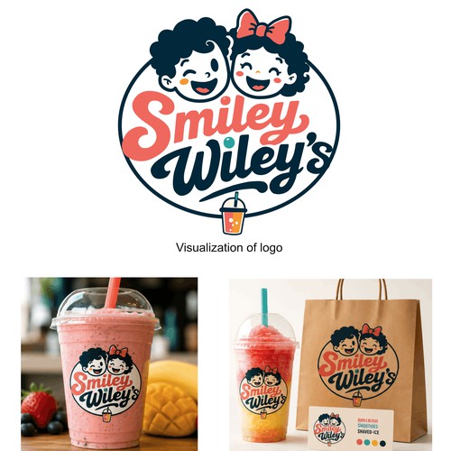 Fun beverage trailer logo 