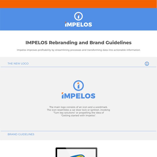Impelos Rebranding and Brand Guidelines