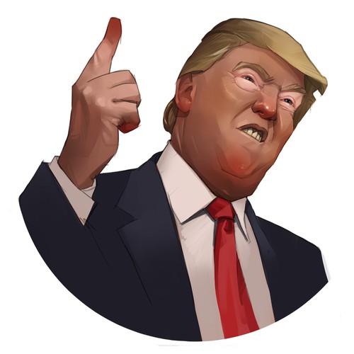 Donald Trump Sticker