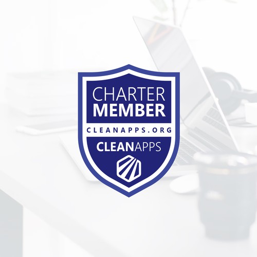 Logo design for an app member badge