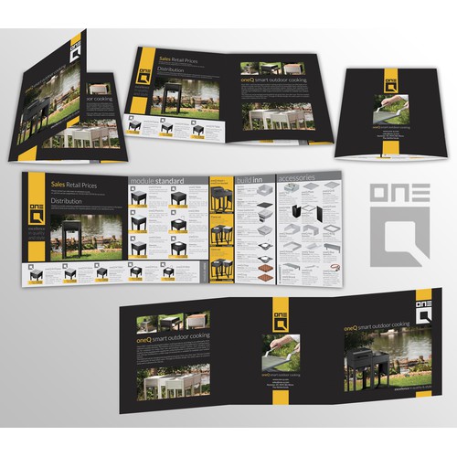 Brochure design for oneQ Deutschland