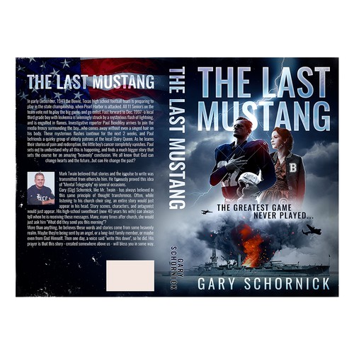 The Last Mustang Book Cover Design