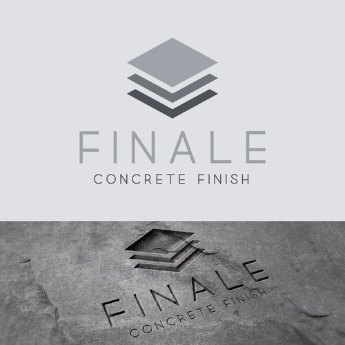 Finale DIY concrete countertop finish logo