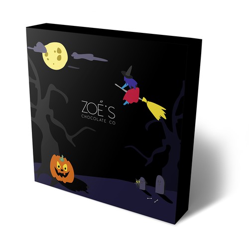 Zoe's Halloween packaging.