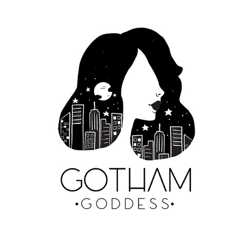 logo for gotham goddess