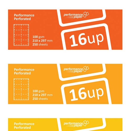 Performance Paper - Pack Labels