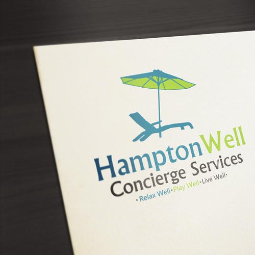 Create the next logo for HamptonWell Concierge Services