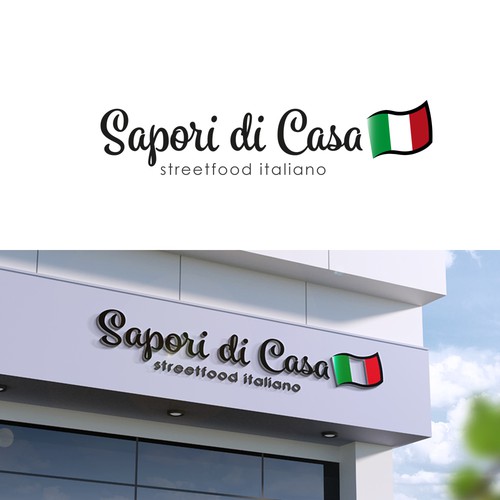 Italian restaurant logo