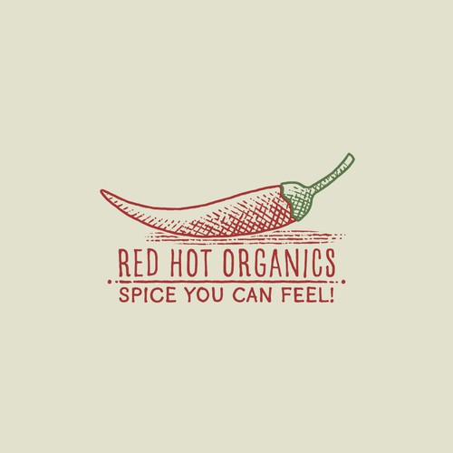 Logo for Red Hot Organics