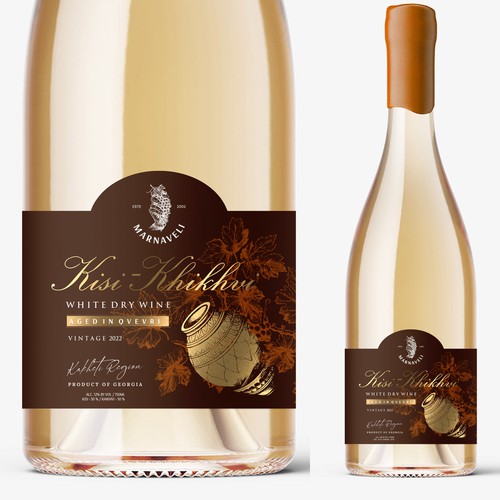 Marnaveli Wine Labels