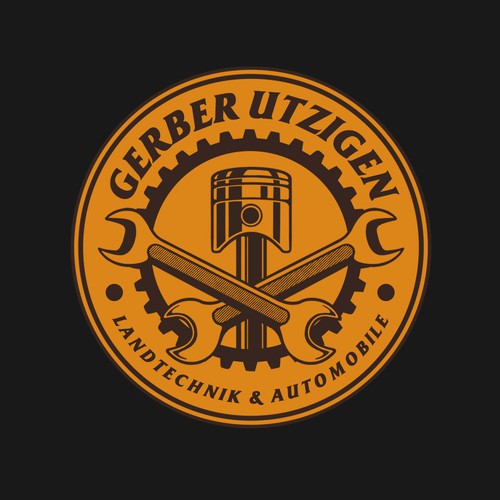 Vintage Badge Automotive logo