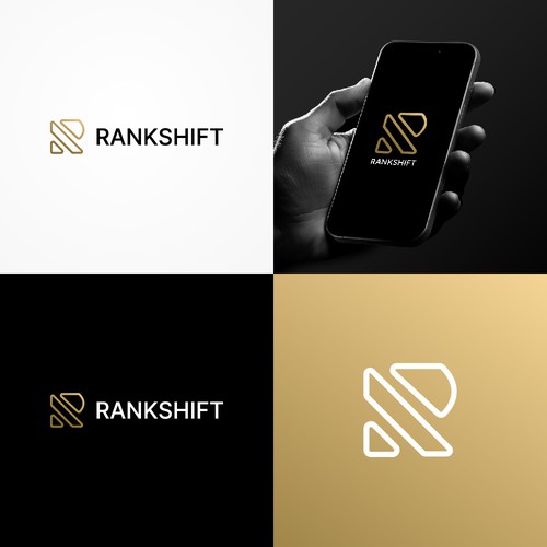 Rankshift letter Company Logo
