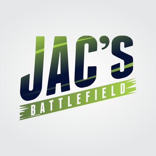 Bold logo concept for JAC'S Battlefield