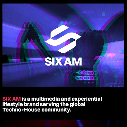SIX AM Logo | Identity