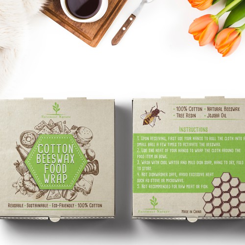 Packaging design for Foremost Nature