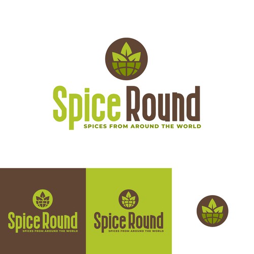 Logo for an ecommerce spice business