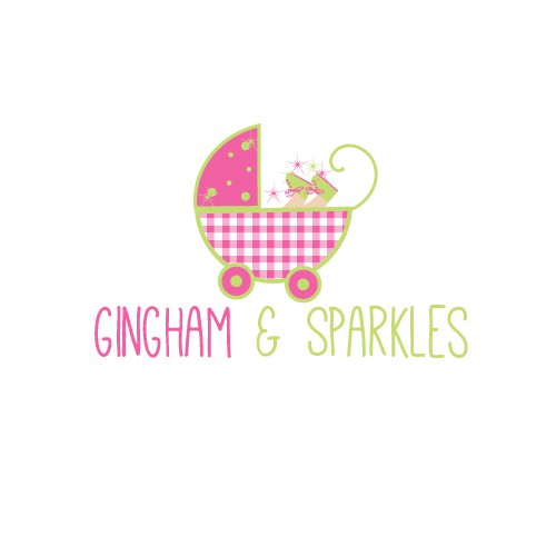 Create a cute design for my baby pram shoe business!