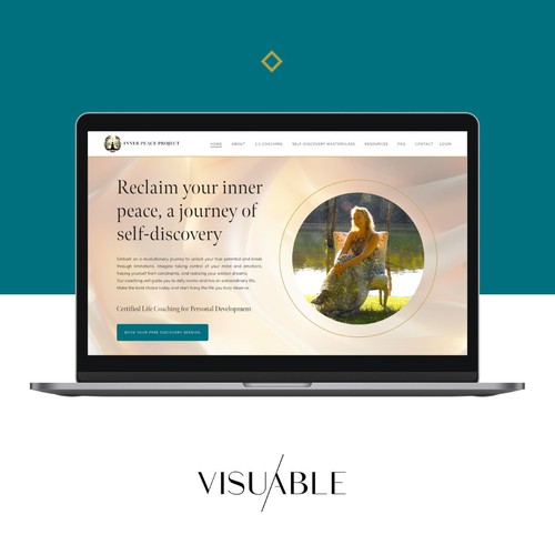 Squarespace Website Design For A Life Coach