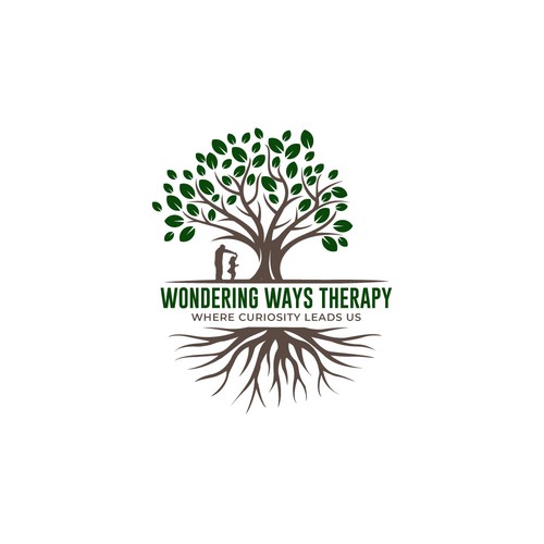 WONDERING WAYS THERAPY || Logo Design