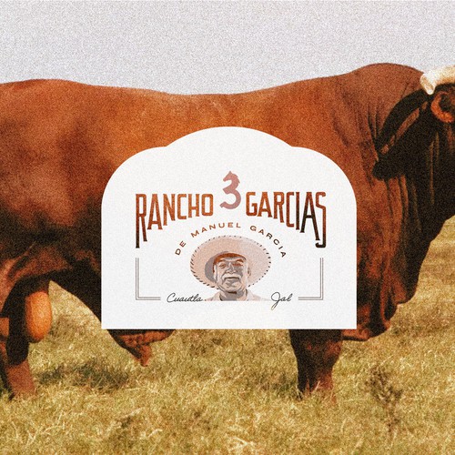 Vintage Logo for a Mexican Ranch