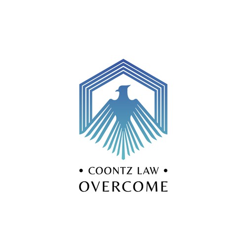 A hexagonal phoenix logo concept for a Law firm.