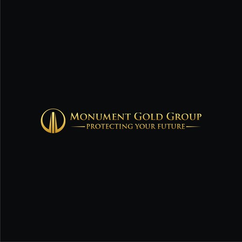 logo concept for monumental gold group