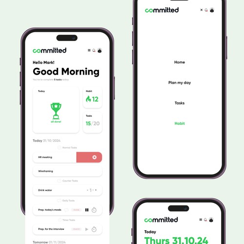 Application UI UX