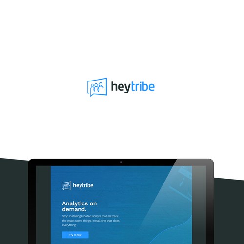 Cool logo design for analytics company.