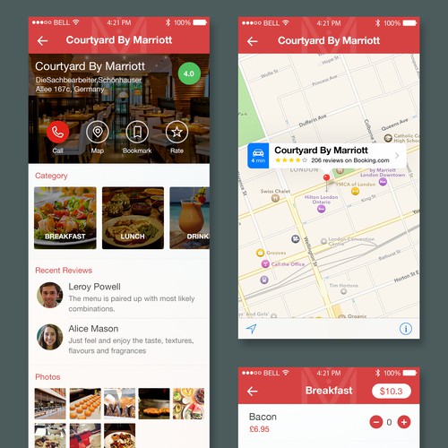 Mobile App for Food & Drink