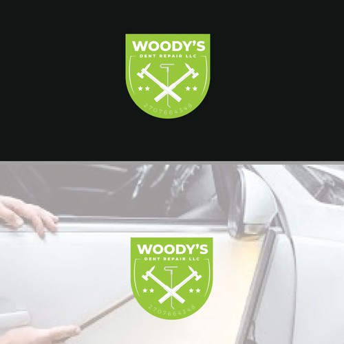 Woody's company logo design