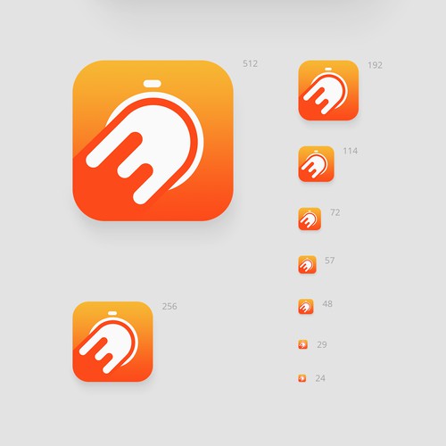  Icon concept for fitness app