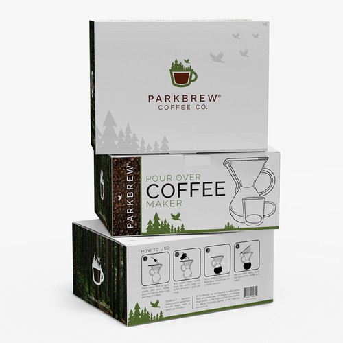 Design packaging for your National Parks' Coffee Co.