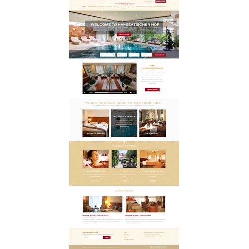 Hanseaticher Hof Website Designs