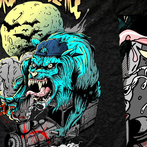 Metalcore band T-shirt (Challenging?)