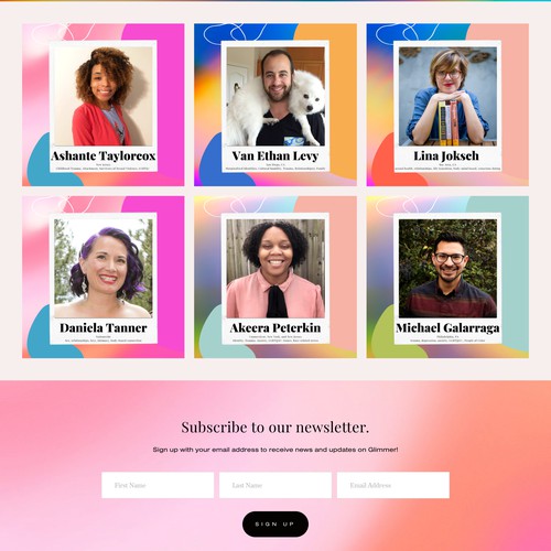 Website Design for Online Community