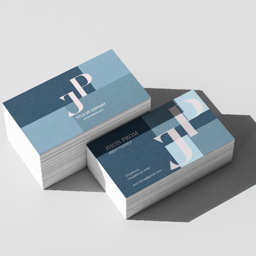 Jhon Prom | Minimalist Corporate Business Card & Branding