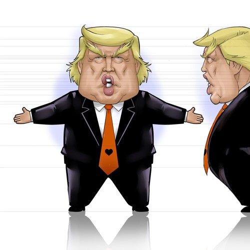 Trump doo doo doll contest winner.