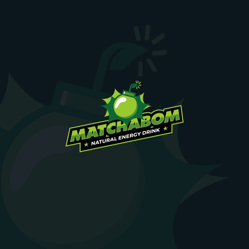 Logo winner for an all-natural energy drink.