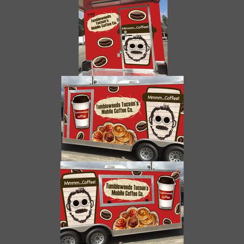 Design for mobile coffee truck