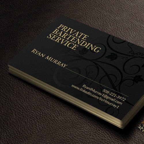 Spot UV Print Business Card.