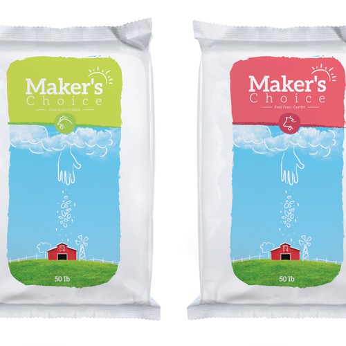 Maker's Choice Feed Bag Design