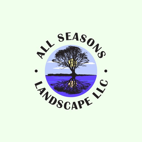 Logo for landscape company