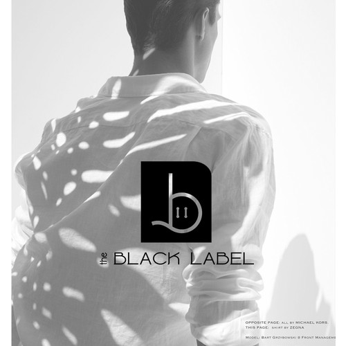 Logo concept for bespoke men's fashion company