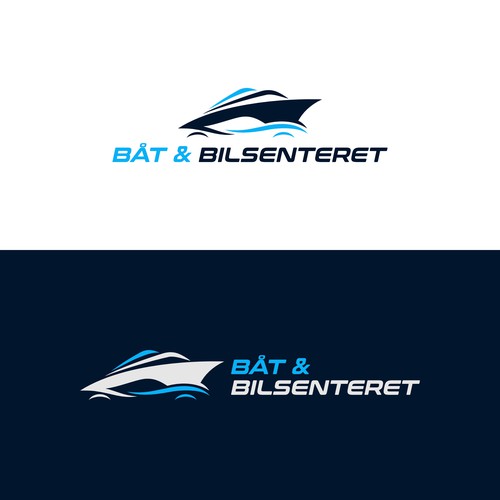 Bat & Bilsenteret logo design