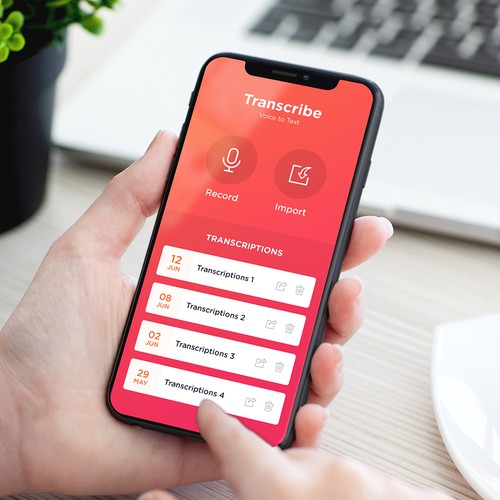 Transcribe App